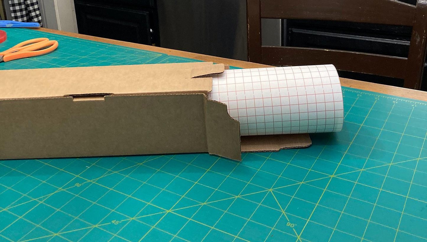 Styrene for lampshades 55 inches wide 9, 12 and 18 heights, drum shade, shades, rigid, fire resistant, UV stabilized. Customer showcase